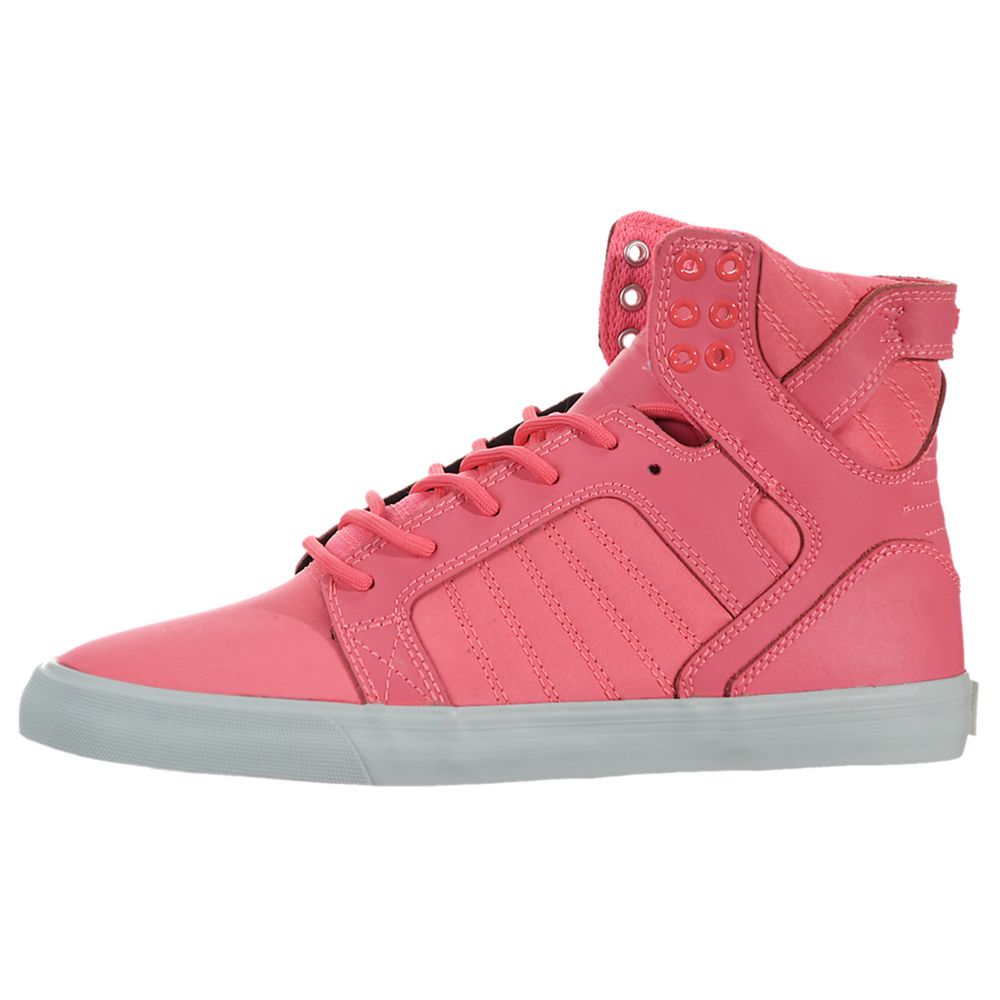 Baskets Montantes Supra SkyTop Rose Pink/Pink-Blue Femme | FBB-97495900